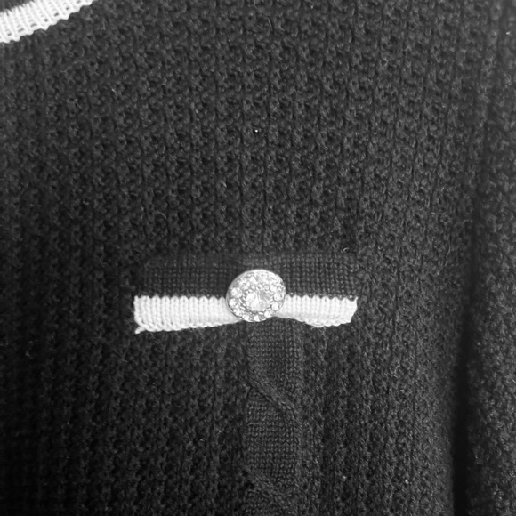 COLLEEN LOPEZ MY FAVORITE THINGS Favorite - Cardigan with Rhinestone Buttons 1X - Picture 12 of 16